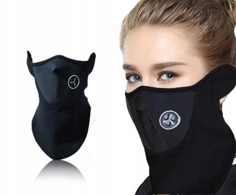 Maska Maseczka AntySmogowa Na Motor Twarz Rower