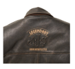 AJS HERREN LEDERJACKE Kurtka Motocyklowa
