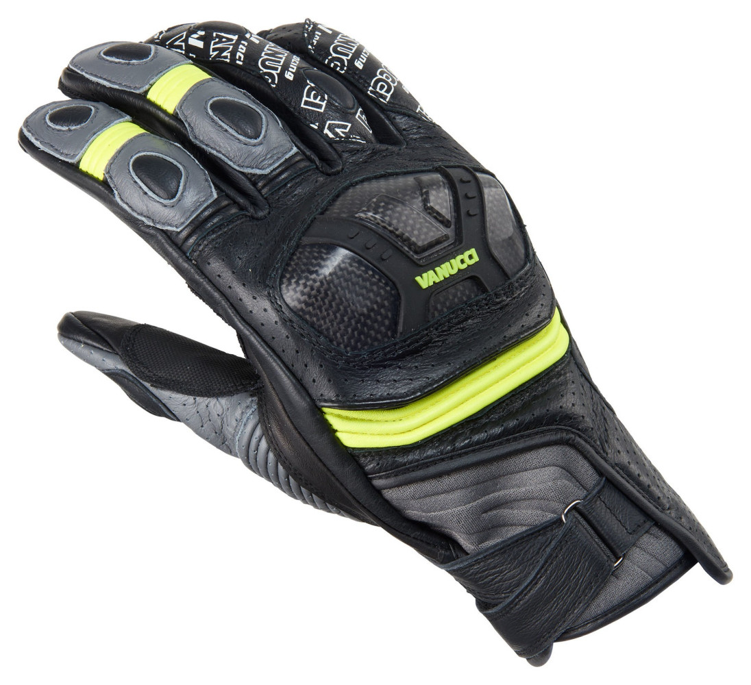 VANUCCI SHORT RACING IV Rękawice Motocyklowe