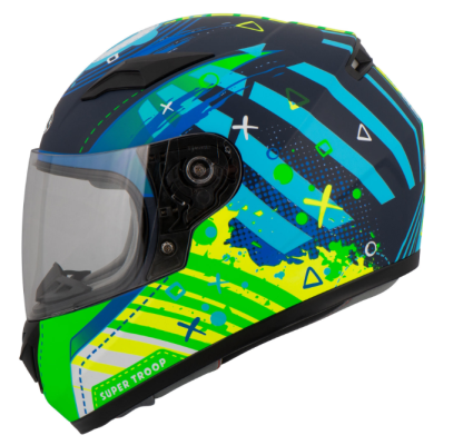MTR S-12 KIDS Kask Motocyklowy Dziecięcy