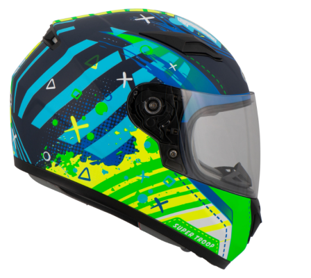 MTR S-12 KIDS Kask Motocyklowy Dziecięcy