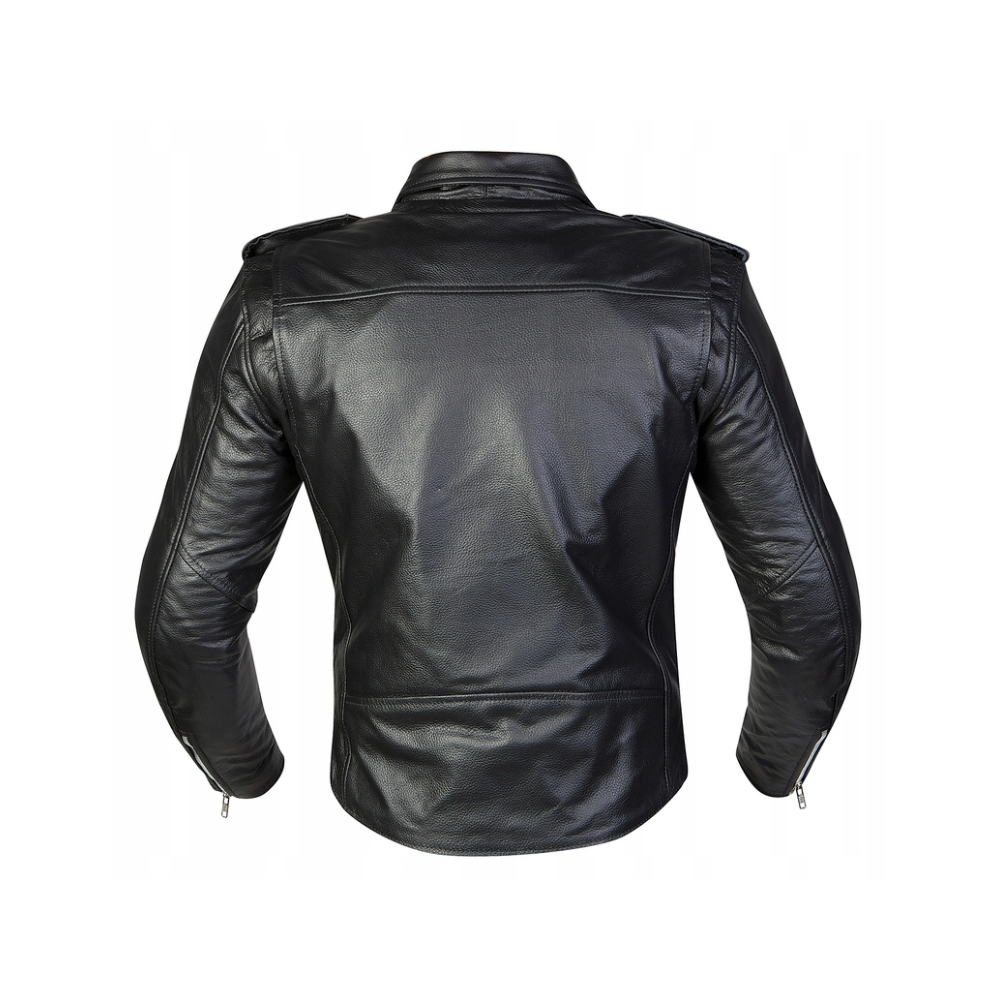 OZONE RAMONES Kurtka Motocyklowa Skórzana