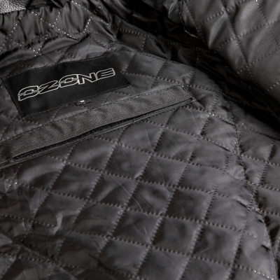 OZONE RAMONES Kurtka Motocyklowa Skórzana