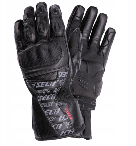 RĘKAWICE SECA SUMMER WAY CZARNE MAT M NOWE