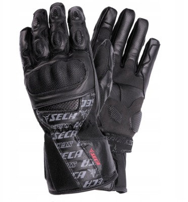 RĘKAWICE SECA SUMMER WAY CZARNE MAT M NOWE