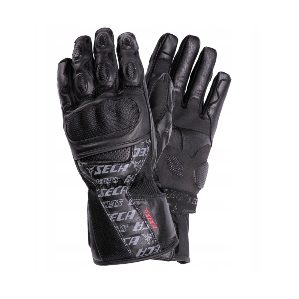 RĘKAWICE SECA SUMMER WAY CZARNE MAT M NOWE