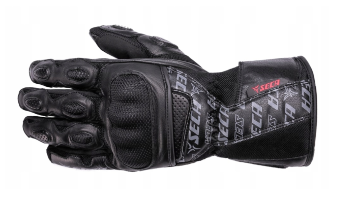 RĘKAWICE SECA SUMMER WAY CZARNE MAT M NOWE