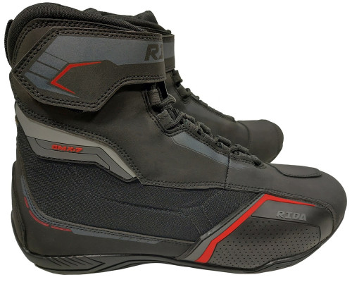 RIDA TRACK STAR RED Buty skórzane