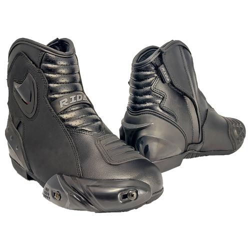 RIDA SPIN Buty skórzane motocyklowe krótkie