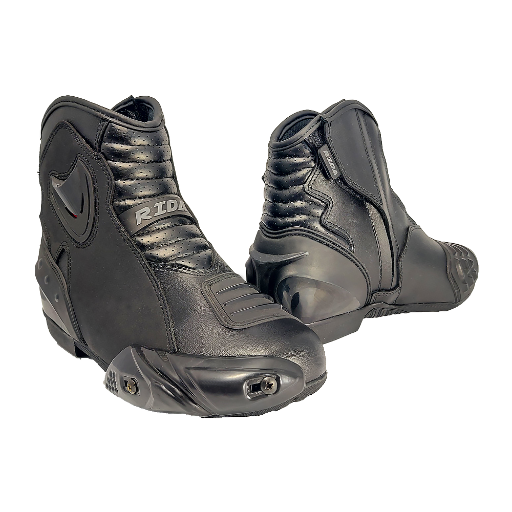 RIDA SPIN Buty skórzane motocyklowe krótkie