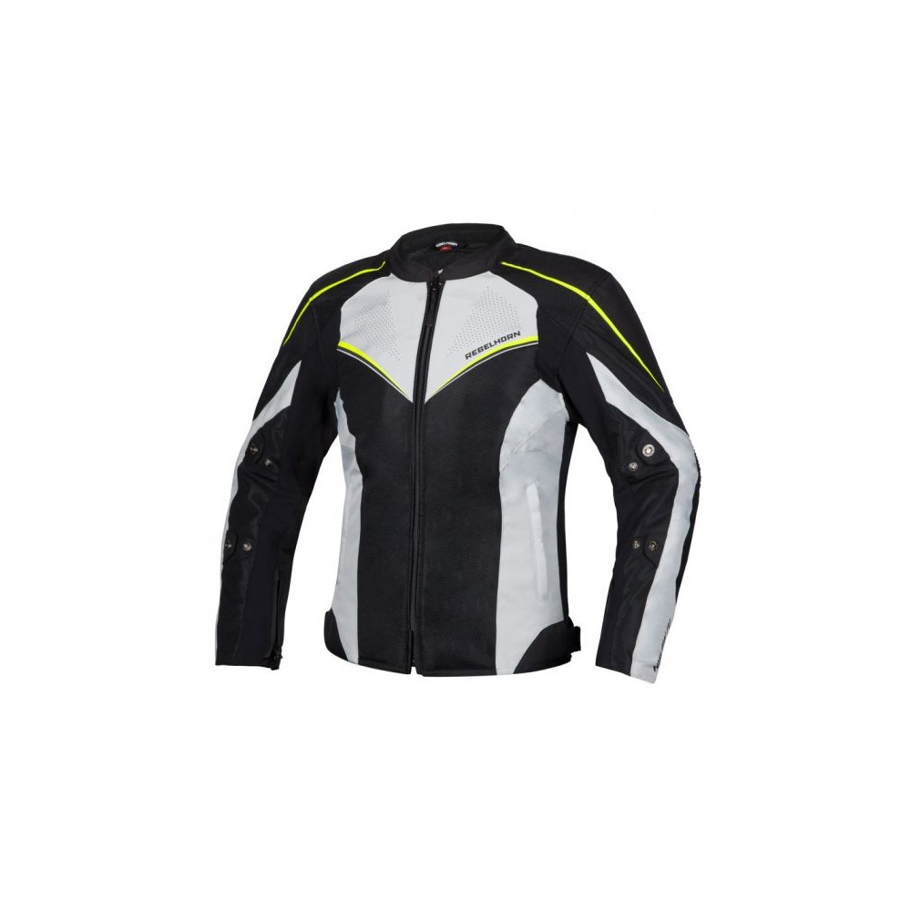 KURTKA REBELHORN HIFLOW IV CZARNO SZARA M OUTLET