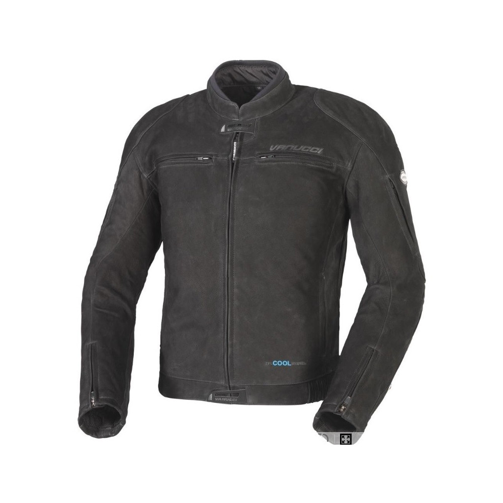 VANUCCI NUBUK Kurtka skórzana