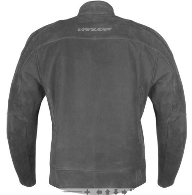 VANUCCI NUBUK Kurtka skórzana