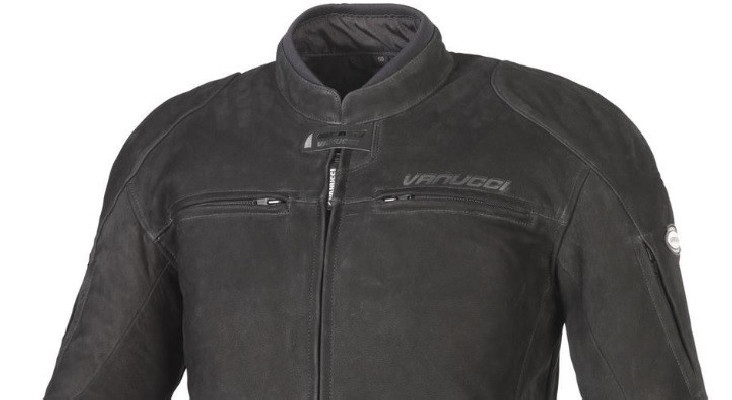 VANUCCI NUBUK Kurtka skórzana