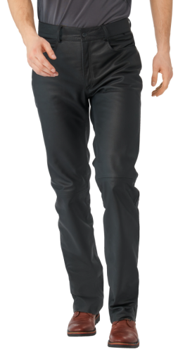 FASTWAY FASHION MEN 201 Spodnie Motocyklowe Skórzane