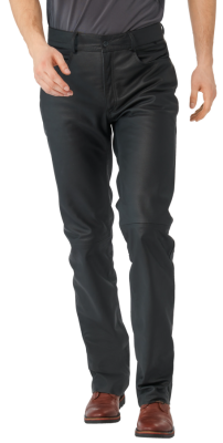 FASTWAY FASHION MEN 201 Spodnie Motocyklowe Skórzane