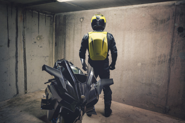 LOUIS Plecak Motocyklowy Neonowy