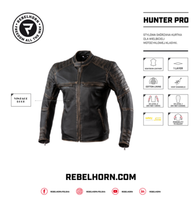 REBELHORN HUNTER PRO Kurtka Motocyklowa