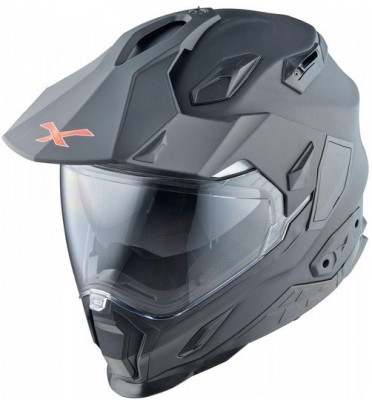 NEXX X.D1 PLAIN BLACK MATKask Motocyklowy CROSS ENDURO