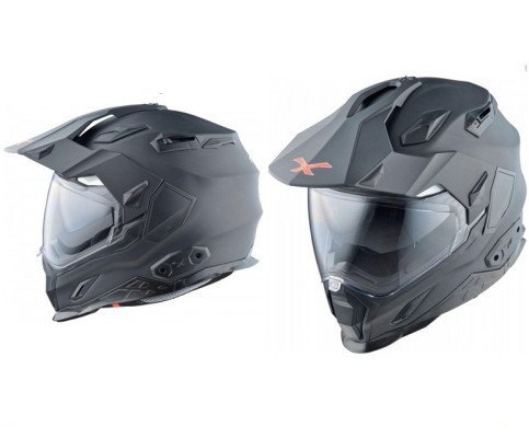 NEXX X.D1 PLAIN BLACK MATKask Motocyklowy CROSS ENDURO