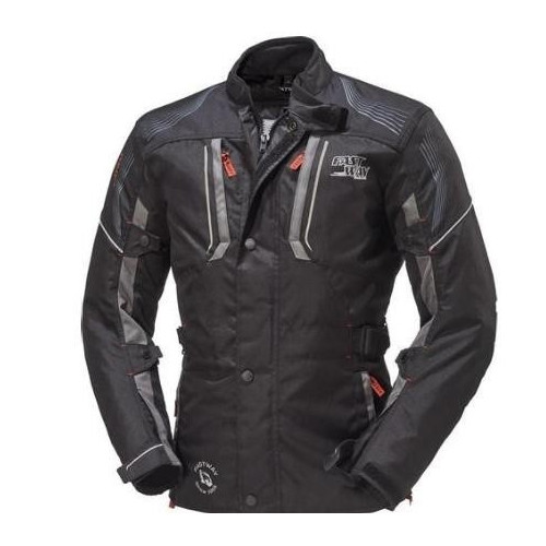 KURTKA MOTOCYKLOWA FASTWAY SEASON CZARNO SZARA M