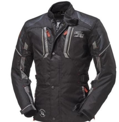 KURTKA MOTOCYKLOWA FASTWAY SEASON CZARNO SZARA M