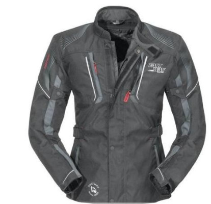 KURTKA MOTOCYKLOWA FASTWAY SEASON CZARNO SZARA M