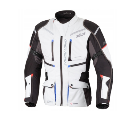 KURTKA BUSE OPEN ROAD II SZARO CZARNO NIEBIESKA M