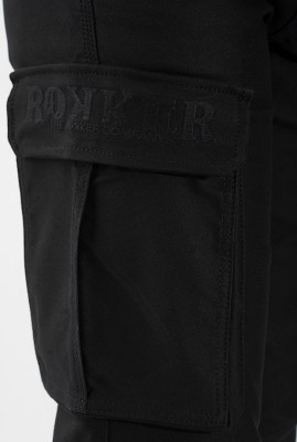 SPODNIE MOTOCYKLOWE ROKKER JEANS CZARNE 32/34