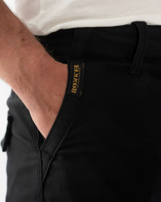 SPODNIE MOTOCYKLOWE ROKKER JEANS CZARNE 32/34