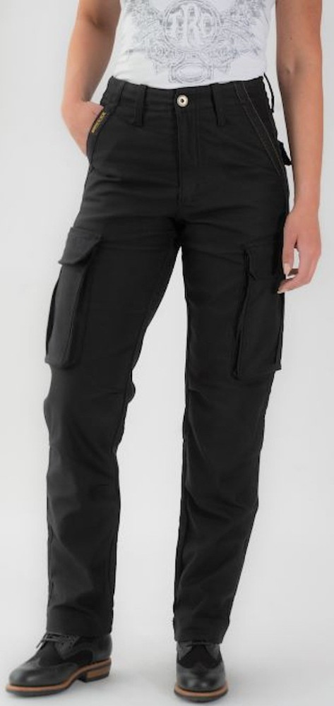 SPODNIE MOTOCYKLOWE ROKKER JEANS CZARNE 32/34