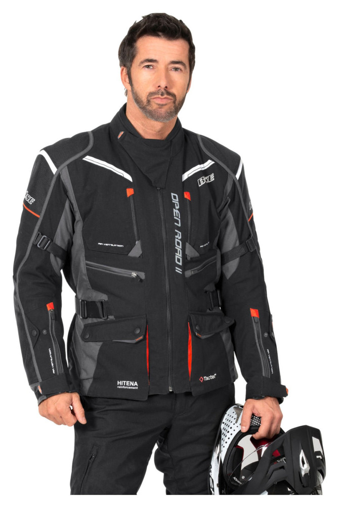 KURTKA MOTOCYKLOWA BUSE OPEN ROAD II CZARNA 58/3XL