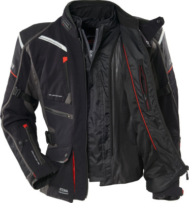 KURTKA MOTOCYKLOWA BUSE OPEN ROAD II CZARNA 58/3XL