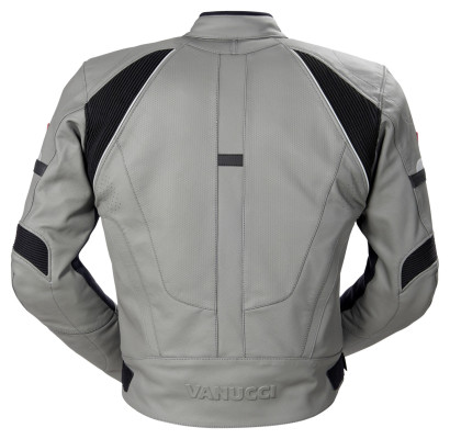 KURTKA MOTOCYKLOWA VANUCCI VSJ-2 SZARO-CZARNA L