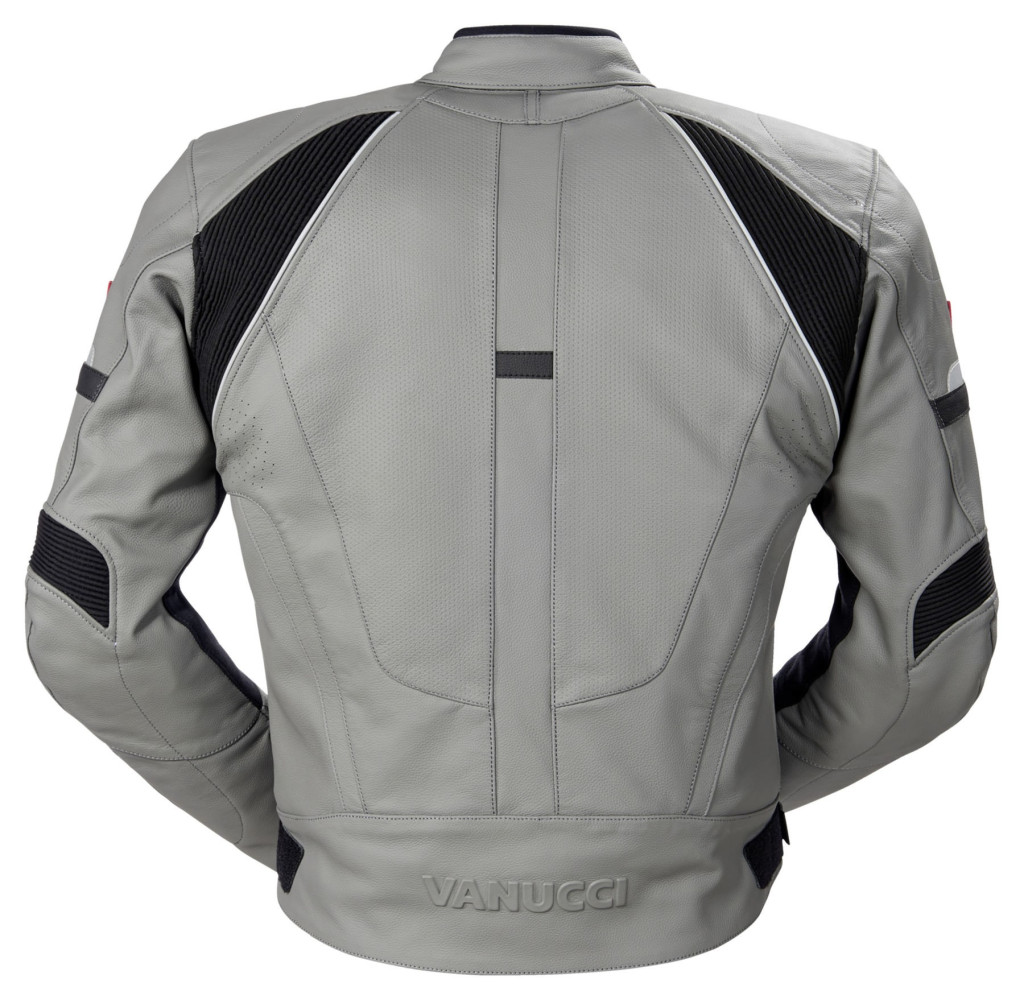 KURTKA MOTOCYKLOWA VANUCCI VSJ-2 SZARO-CZARNA L