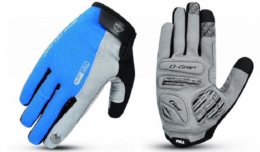 RĘKAWICE ROWEROWE/CROSS PROX GLOVES NIEBIESKIE