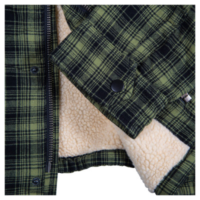 KOSZULA BRANDIT CLASSIC SHERPA ZIELONO-CZARNA