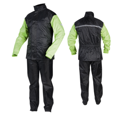 Kombinezon Przeciwdeszczowy REBELHORN RAIN Black-Fluo