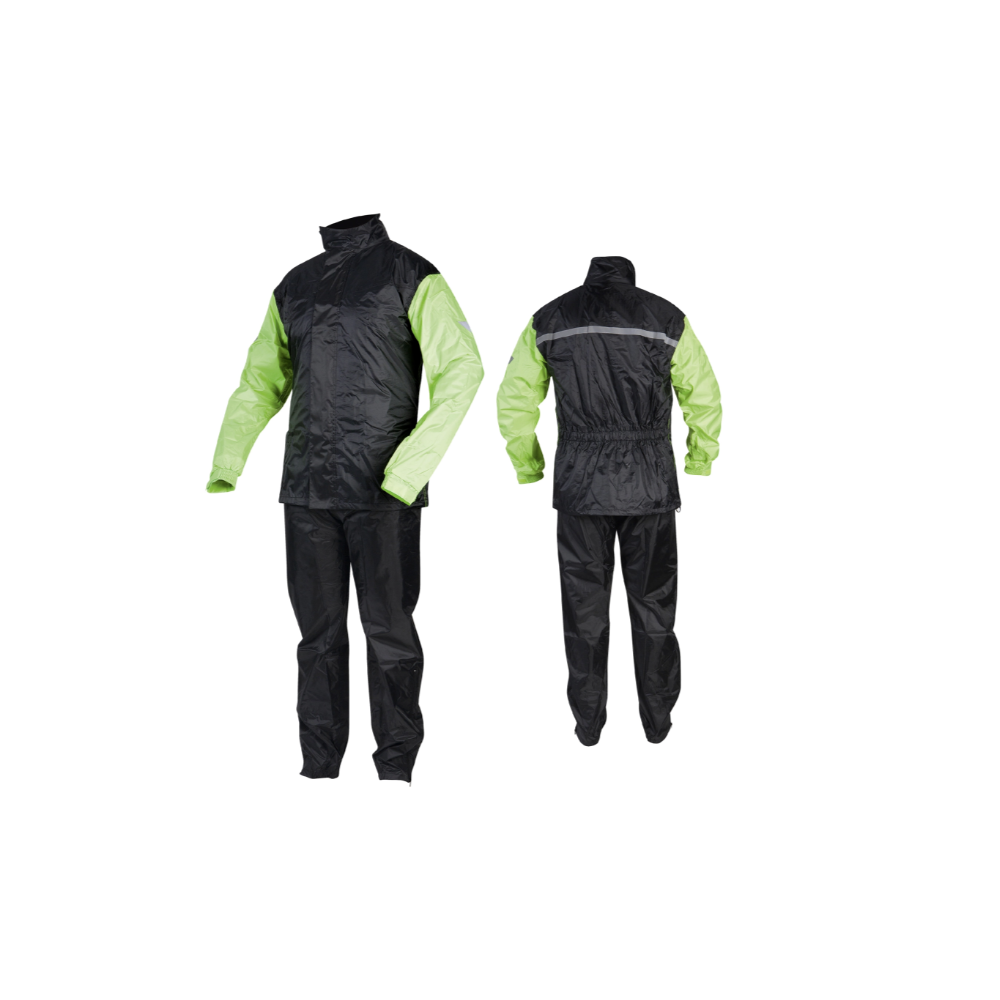 Kombinezon Przeciwdeszczowy REBELHORN RAIN Black-Fluo