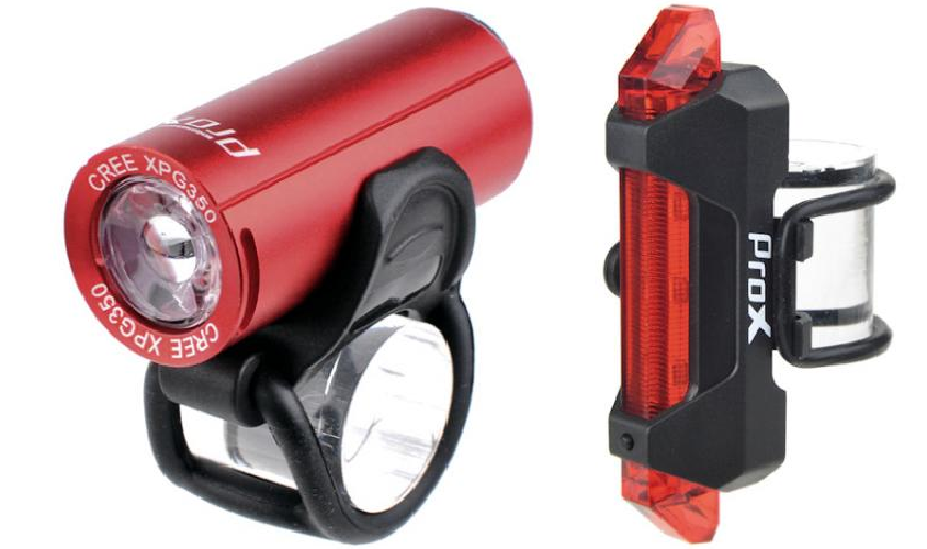 PROX PICTOR SET Lampy Rowerowe