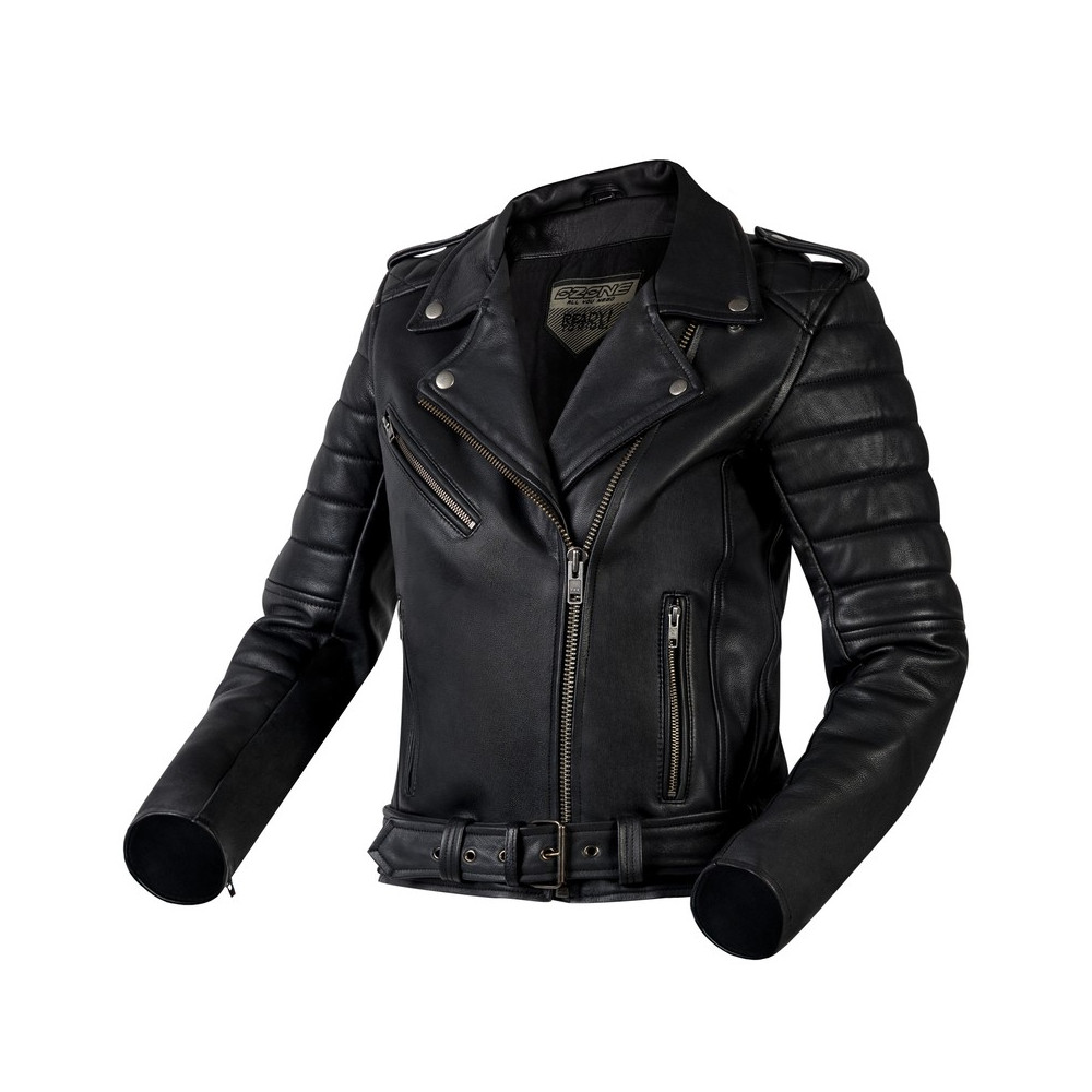 OZONE RAMONES MODERN LADY Kurtka Motocyklowa Skóra