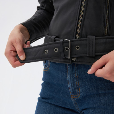 OZONE RAMONES MODERN LADY Kurtka Motocyklowa Skóra