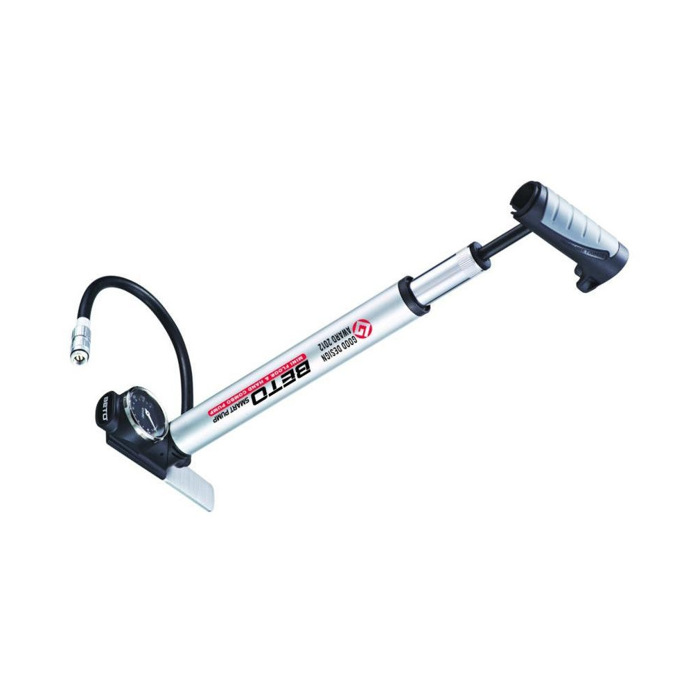 BETO COMBO ALU CCO-017AG Pompka Rowerowa Teleskopowa + Manometr