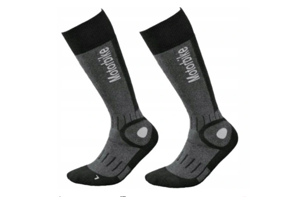 MOTORBIKE DEODORANT Skarpety Motocyklowe Czarne