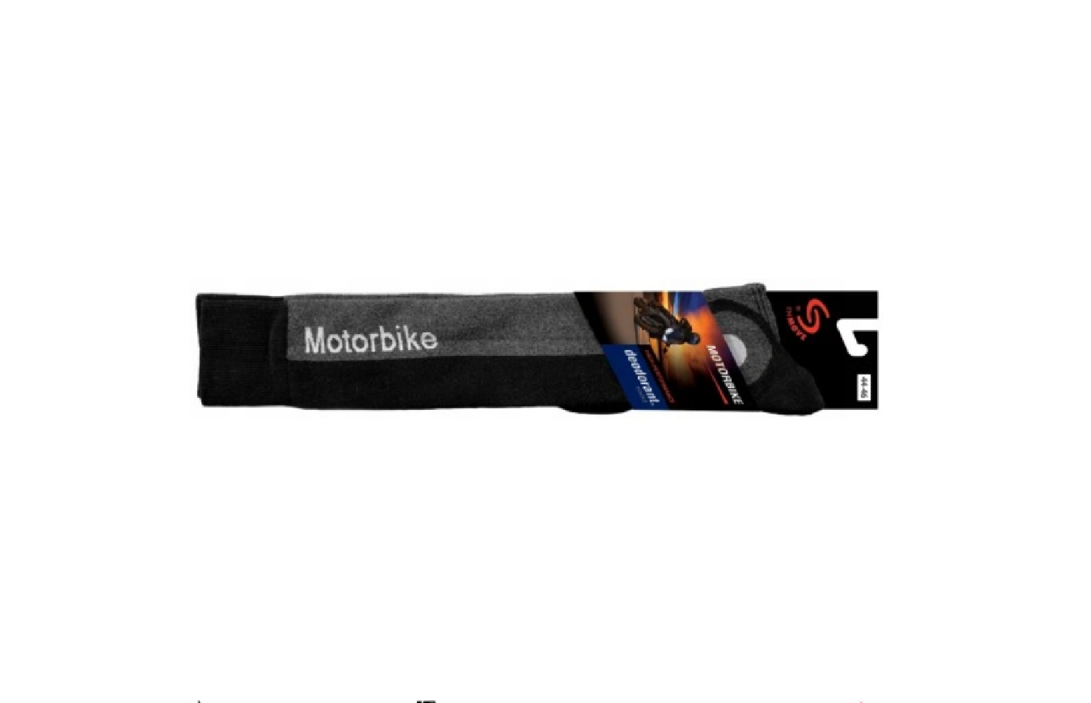 MOTORBIKE DEODORANT Skarpety Motocyklowe Czarne