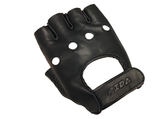 RIDA CUSTOM Rękawice Motocyklowe Bez Palców