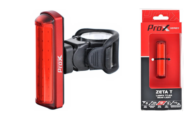 PROX ZETA T Lampa Tylna Rowerowa 40LM
