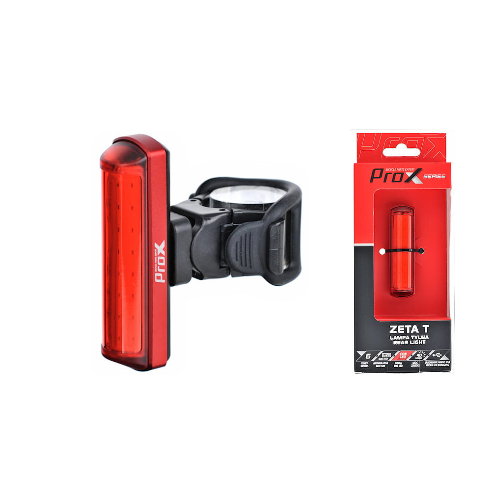 PROX ZETA T Lampa Tylna Rowerowa 40LM