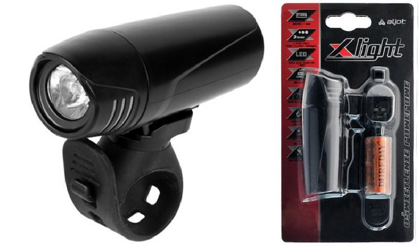 X-LIGHT 1W Lampa Przednia Rowerowa 100LM