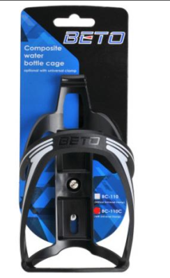 BETO BC-110C Koszyk Na Bidon Przykręcany Kierownicę Rowerowy